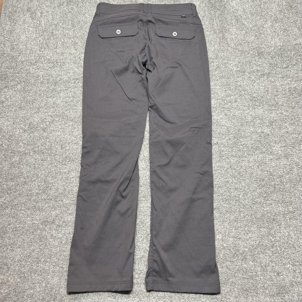 PrAna Pants Womens 6 Gray Cargo Stretch Nylon Hiking Outdoor Pockets 2056971 - Picture 3 of 14
